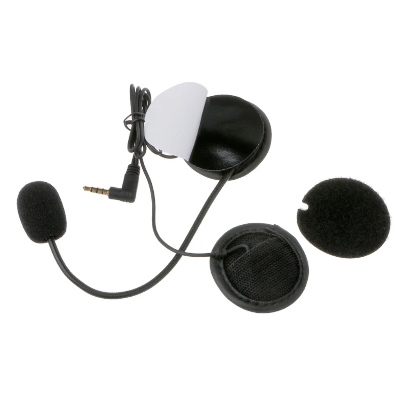 

Motorcycle Earphone Speaker Intercom Accessories 3.5mm Jack Plug &Clip For V4 V6