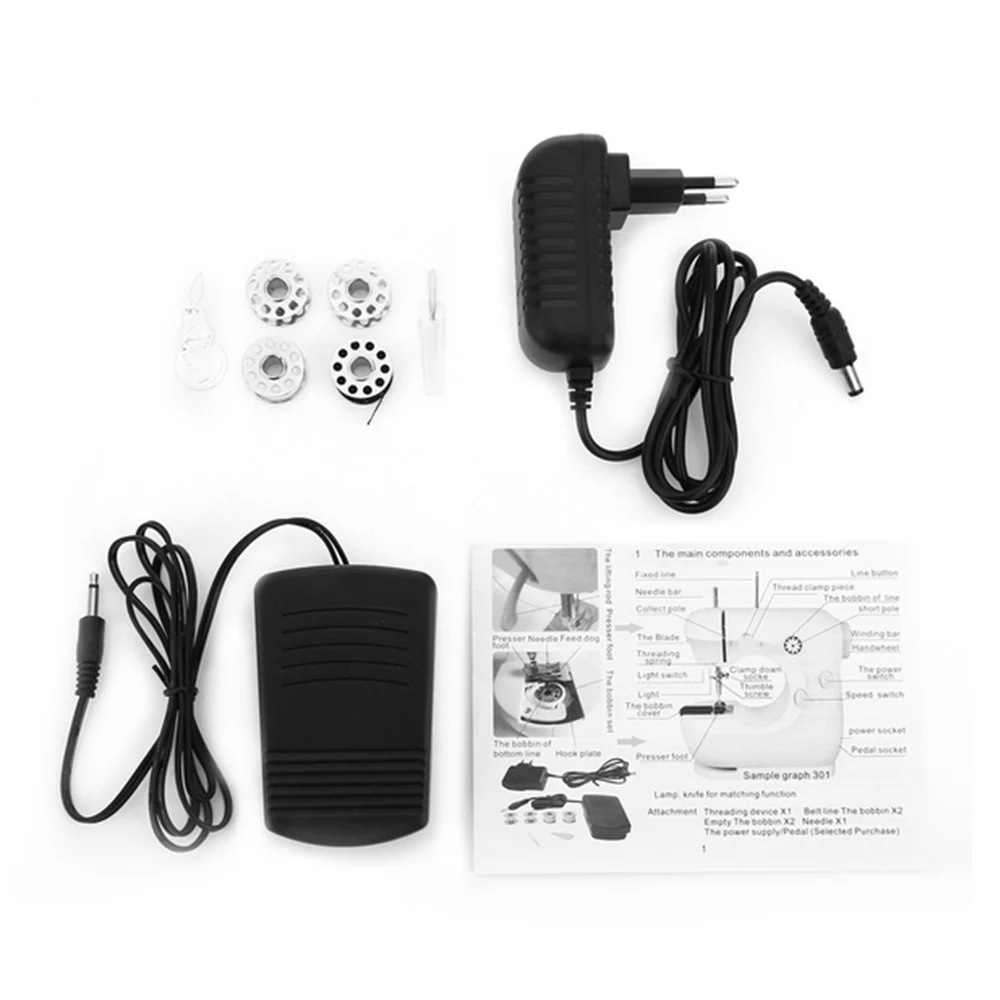 Мини электрические швейные машины Портативные Ручные Швейные для шитья