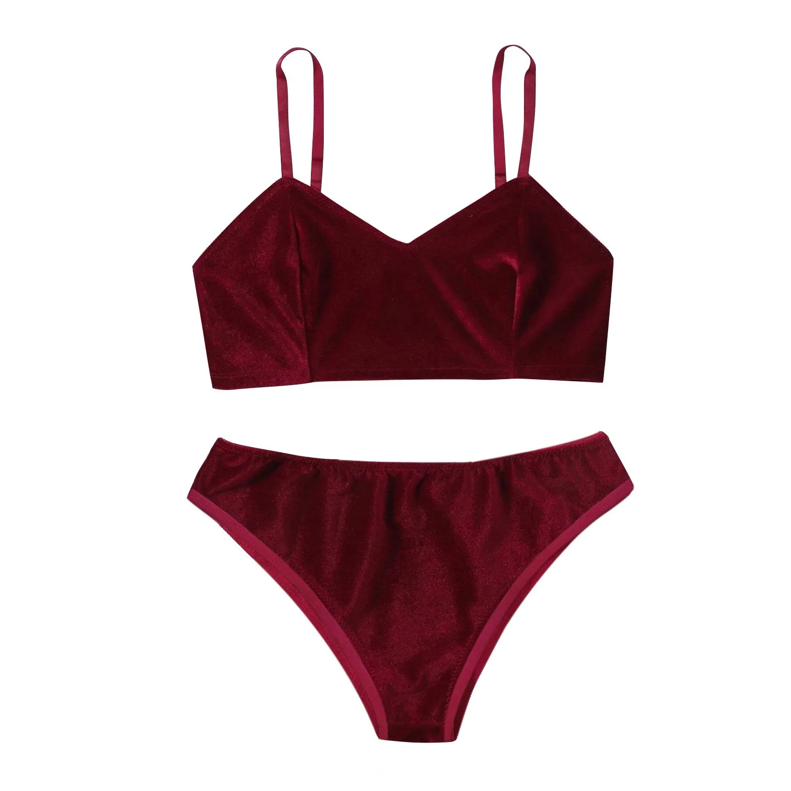 

Women Clothing Lingerie Set V-neck Suede Lingerie Underwear Sleepwear Nightdress Pajamas Shorts Bra Exotic Sets L4