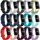 Силиконовый браслет для фитнес-браслета Fitbit Charge 3, 4, дышащий ремешок для часов, спортивный браслет для фитнес-браслета Charge 4, Charge 3, SE
