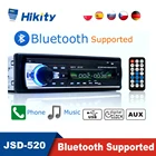 Автомагнитола Hikity, 1 Din, Bluetooth, 12 В, стандартная SD-карта, mp3-плеер, FM, USB, автомобильная стереосистема, стереопроигрыватель