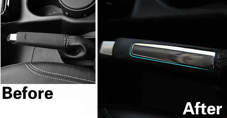 Накладка на ручку ручки ручного тормоза декоративная наклейка для Ford Focus 2 3 2009 2013