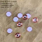 Чип-катушка контроля доступа, 10 шт.лот, 125 кГц, диаметр 15 мм, T5577, записываемый RFID, только для чтения, для монет, чип, совместимый с EM4100 EM4305