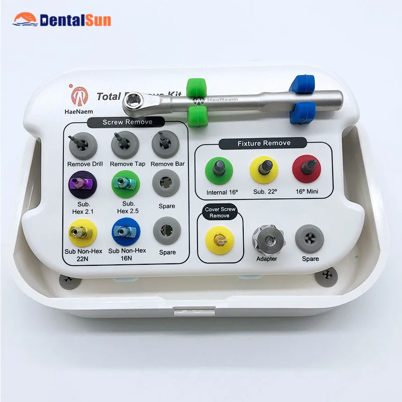 CE FDA HN Набор для интраментации зубного импланта и удаления винтов (полный