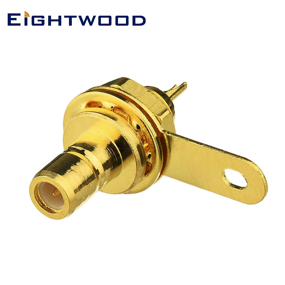 Eightwood 5 шт. DAB + антенный разъем RF коаксиальный адаптер SMB Панельное крепление с