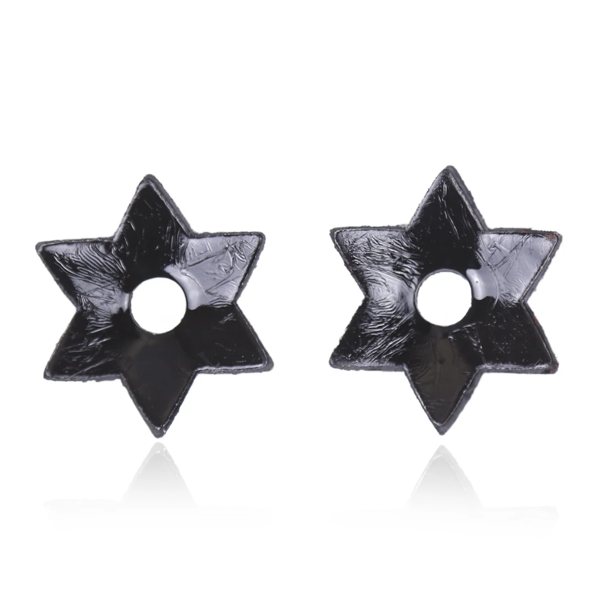 Чехол для сосков из искусственной кожи в стиле панк готика шестиугольник с