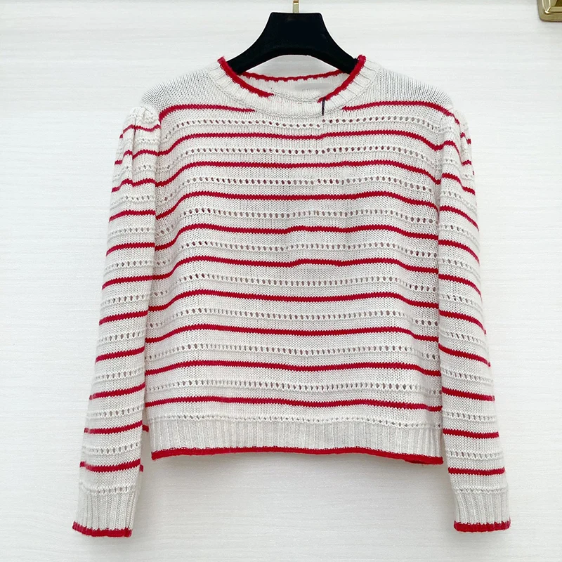 

2021 Spring Summer Sweater Women Knitted Ribbed Pullover Sweater Short Sleeve Slim Jumper Soft Pull Femme