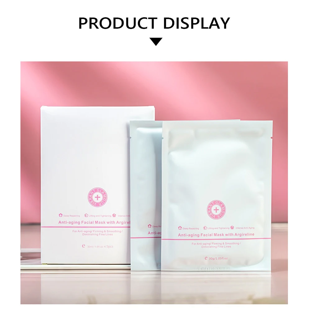 

Collagen Facial Mask Smoothing Firming Anti-Aging Fine Lines Lifting Tightening Skin Deep Repairing