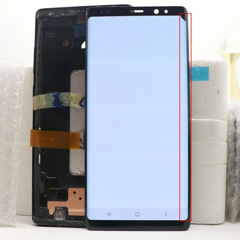 100% Оригинальный 6 3 &quotSuper Amoled дисплей для SAMSUNG Galaxy Note 8 LCD N950 N950F сенсорный экран