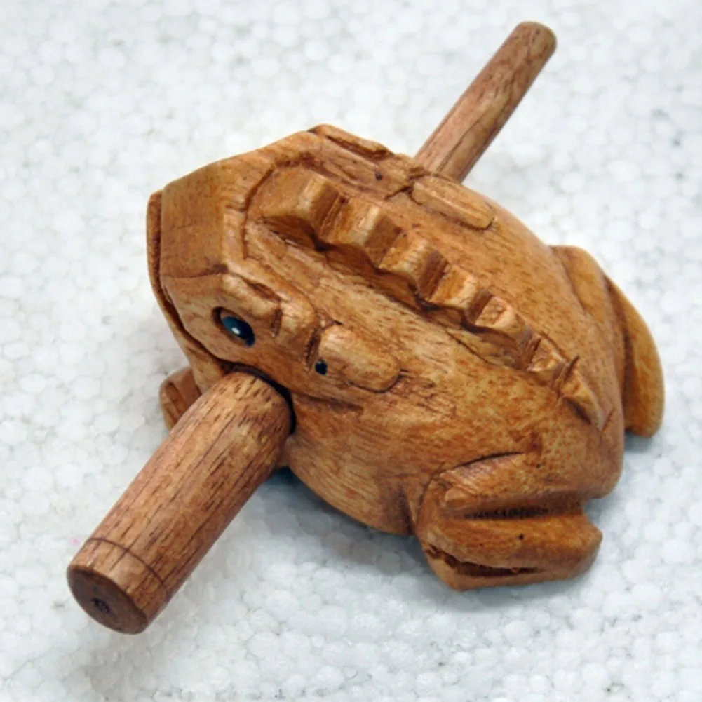

Thailand Feng Shui Toad Money Wealth Chinese Wooden Frog Toad Coin Office Decoration Tabletop Ornaments Lucky Rich Gift
