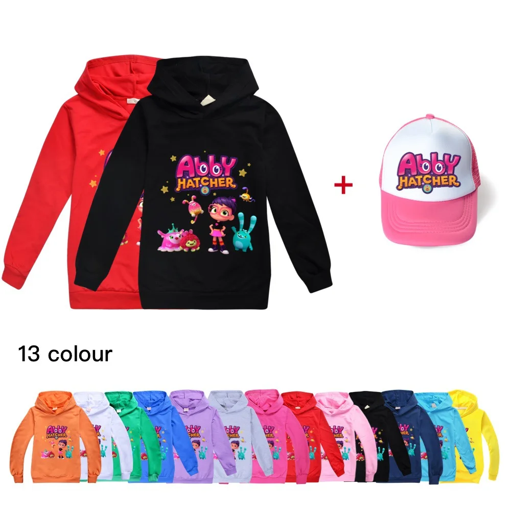

New Fall hoodies Abby hatcher 3D Pint Sweatshirt For Teen Boy Girl Top Spring Child Cotton Casual Hoodie Kid Sport kids Sweater