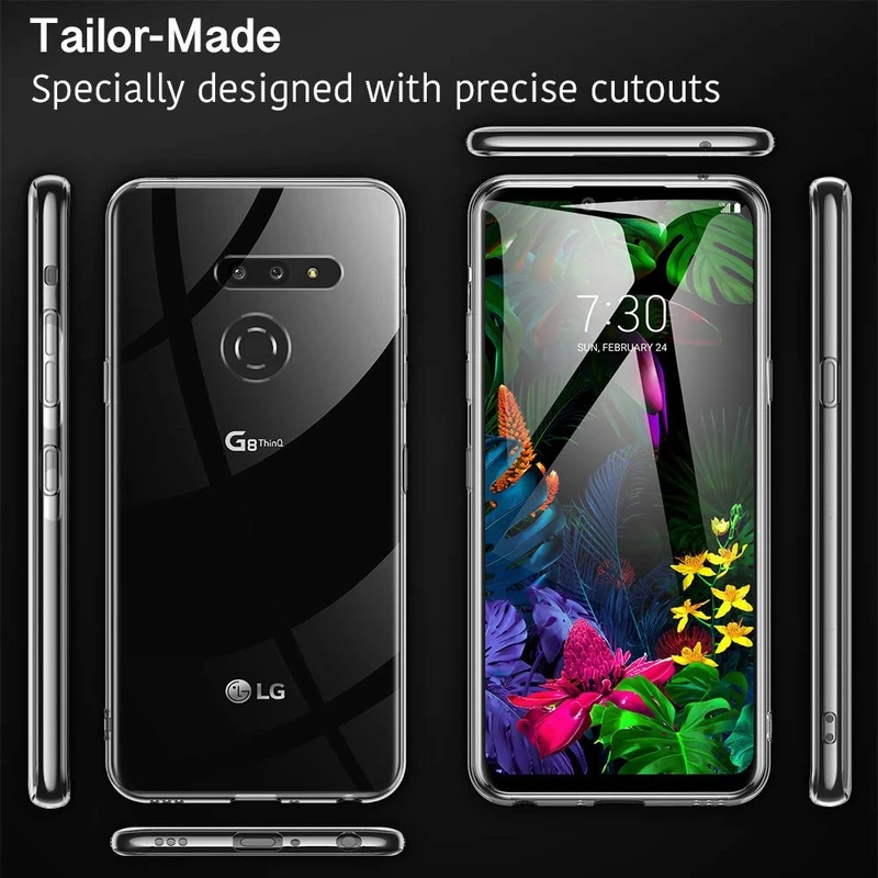 Прозрачный ТПУ гель-мягкий силиконовый чехол для LG K40S K30 K20 2019 V50 V40 V30 G7 G8 ThinQ G6