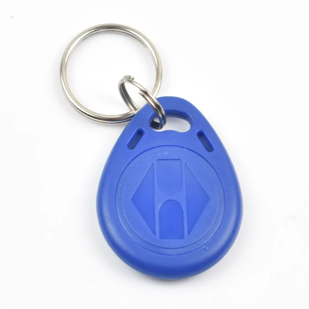 

100pcs/bag RFID key fobs 125KHz EM4305 proximity ABS key tags readable and writable copy duplicator card access control