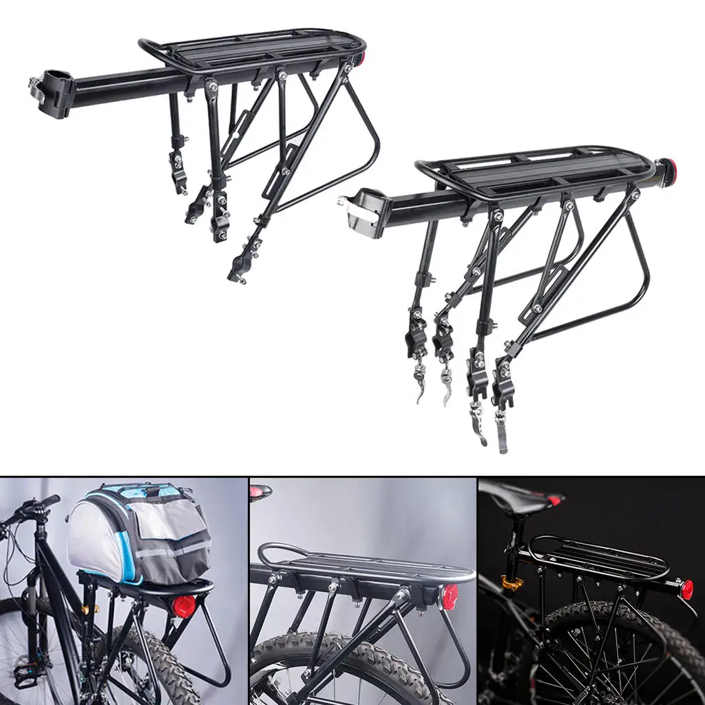 

Alloy Bike Rear Rack Load Cargo Bicycle Carrier Mountain Road Bike Biking