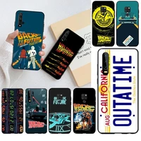 hpchcjhm back to the future diy case cover shell for huawei p40 p30 p20 lite pro mate 30 20 pro p smart 2019 prime