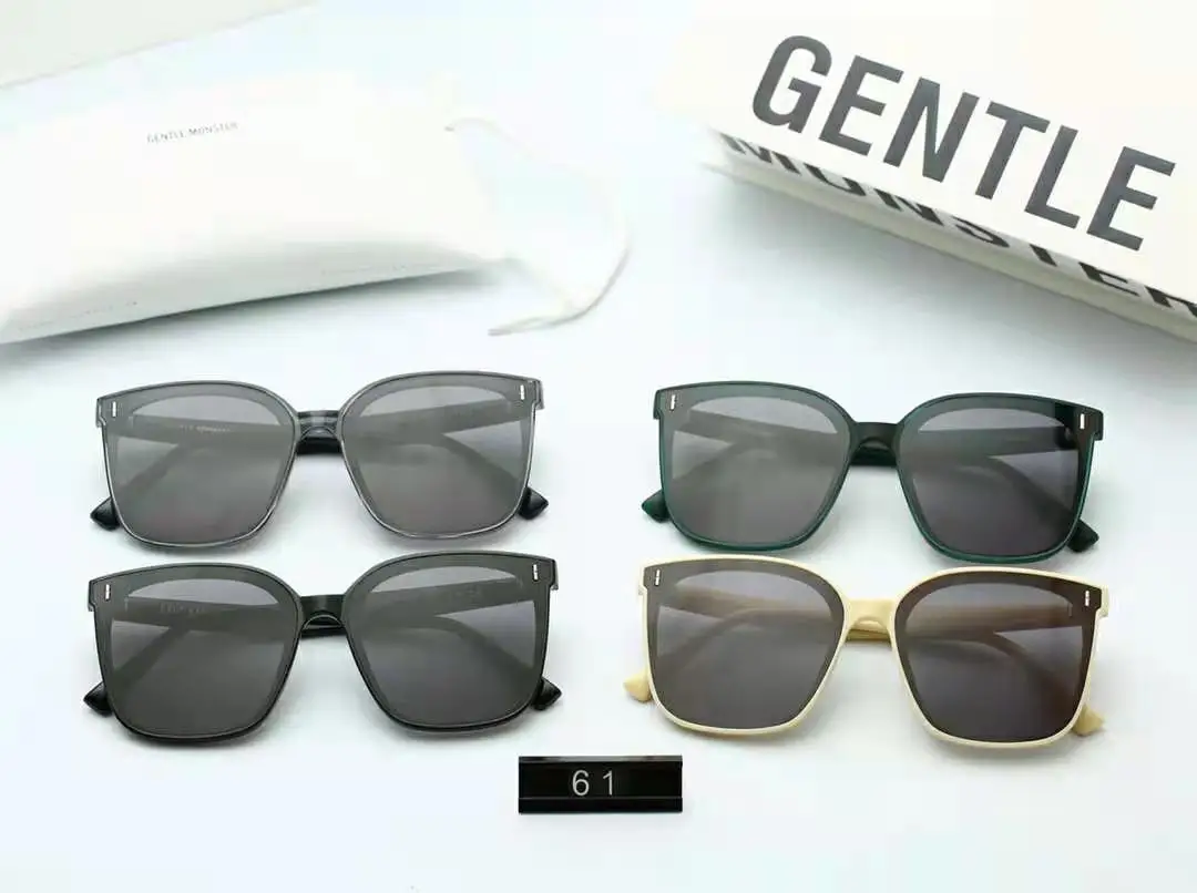 

Fashion Designer Gentle Women Men Oversize Driving Monster GM FRIDA Sunglasses Square Polarized Shades Glasses Outdoor Eyewear