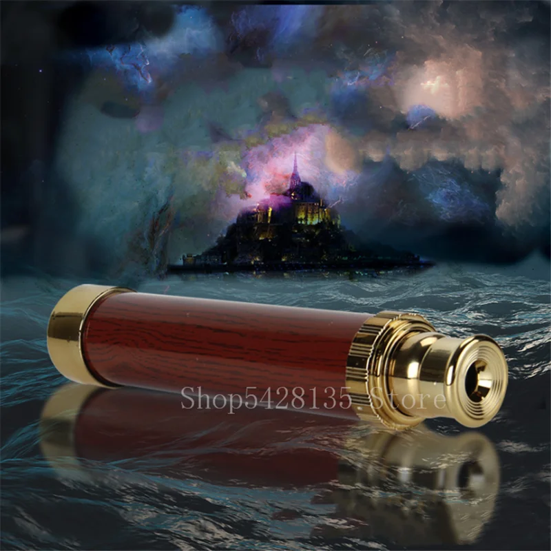 

High Power HD Monocular Telescope Portable Adult Telescopic Night Vision Outdoor Binoculars Vintage Style