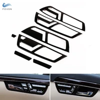 for mercedes benz s class w221 2008 2012 abs glossy black inner door handle bowl decoration cover sticker car accessories