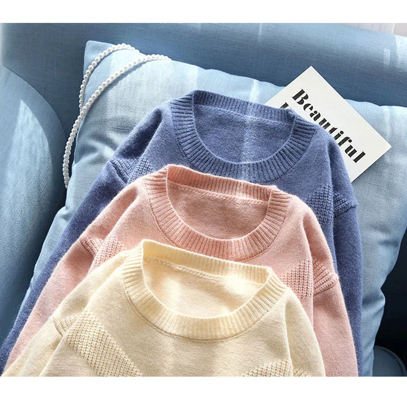 Зимнее вязаное платье свитер SEDUTMO женские теплые плотные платья туника