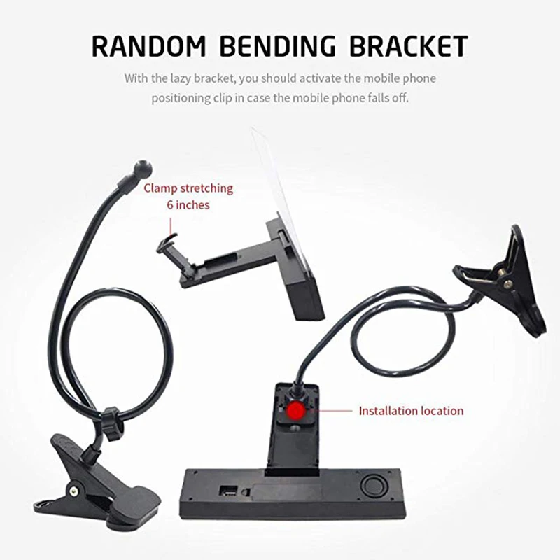 Универсальный настольный держатель для телефона с экраном диагональю 12 дюймов |