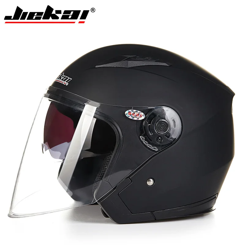 

New Arrival Double Lens Open Face Motorcycle Helmet 3/4 Motorbike Helmet 9 Color Available Unisex Helmet