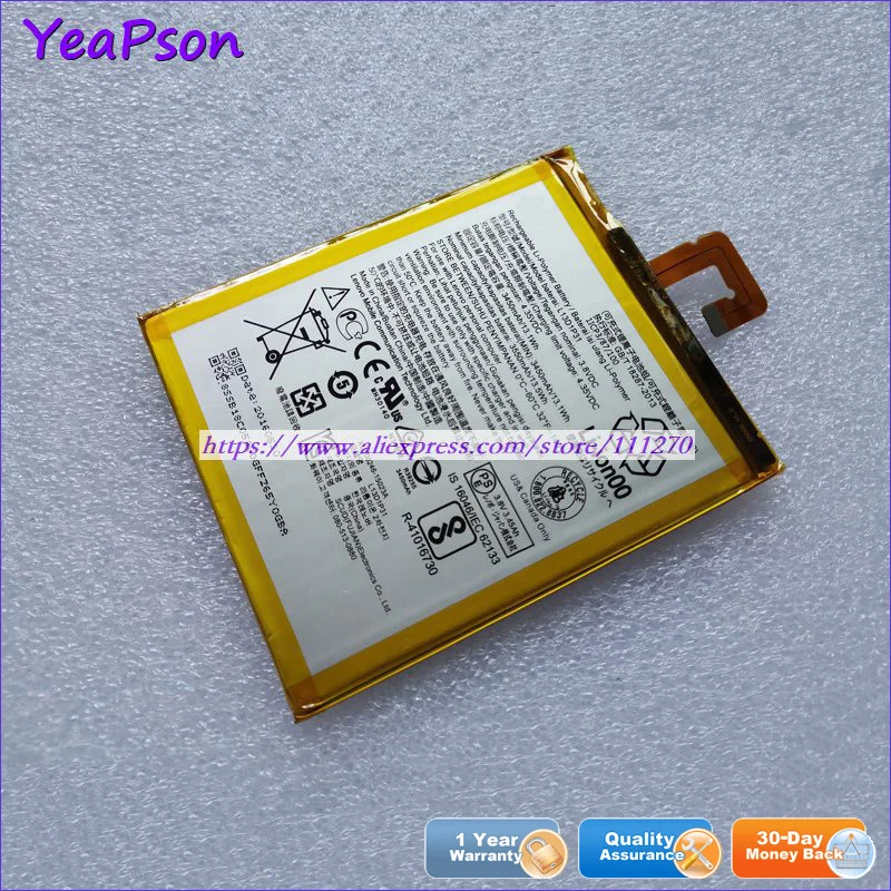 Yeapson 3 8 V 3550mAh WH подлинный L13D1P31 Аккумулятор для ноутбука Lenovo|Аккумуляторы