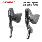 LTWOO R9 2x11R7 2x10R5 2x10R3 2x8R2 2x7 speed Road Bike Shifters Lever Brake Road Bicycle Compatible for 4700, 105, 4600
