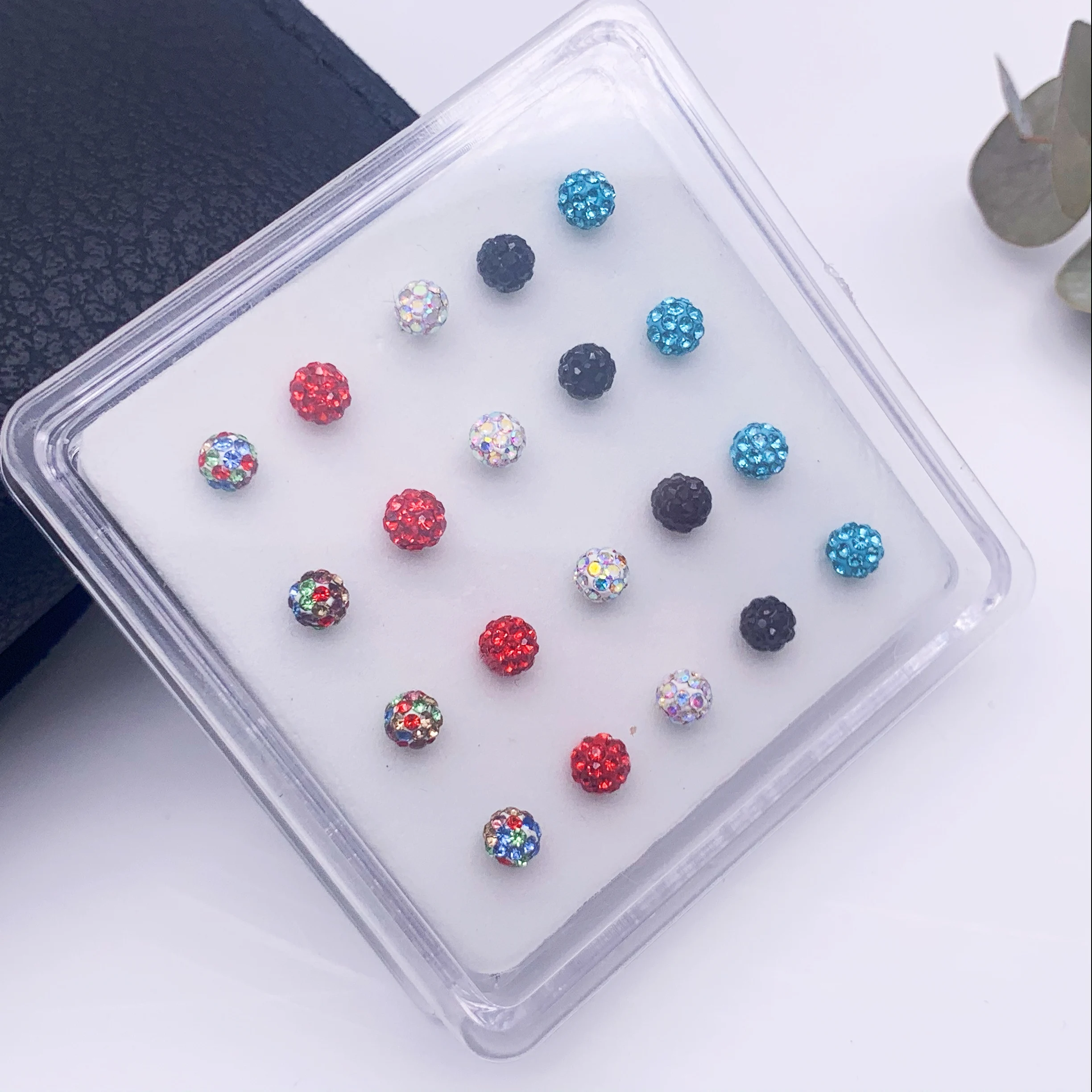 S925 чистый серебристый циркониевый Круглый Простой Модный Шарм Циркон женское