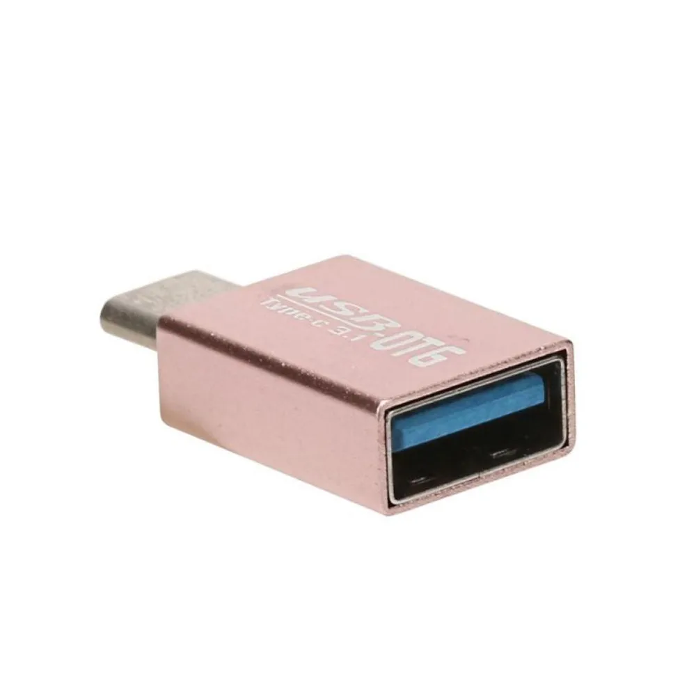 USB к USB-C Тип C 3 1 данных адаптер для OnePlus 5 Пять OTG кабель Женский c Male адаптеры Прямая