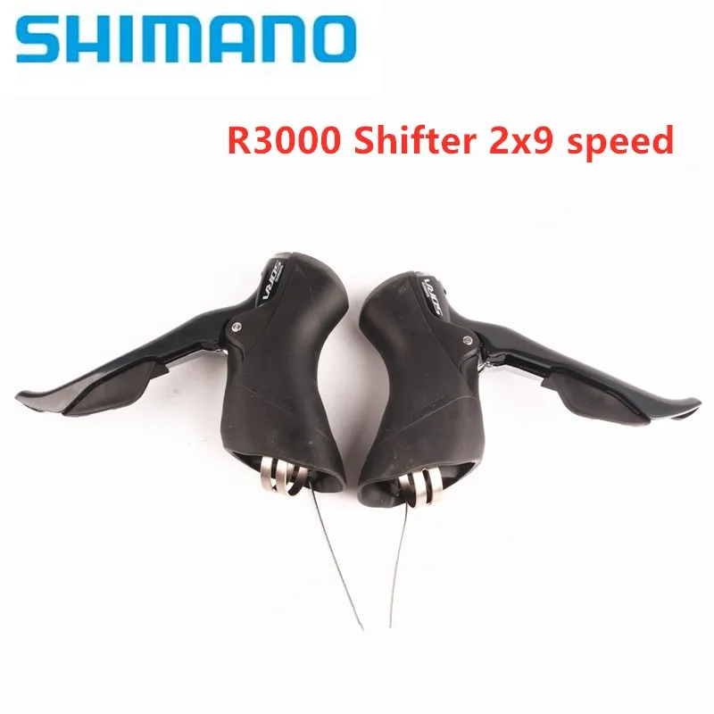 SHIMANO-palanca de cambio de velocidad SORA R3000, 2x9 R3030, 3x9, palanca de Control Dual para bicicleta de carretera, desviador delantero y trasero
