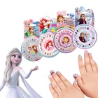 Холодное сердце 2 декоративная косметика для ногтей наклейки платье Эльзы, Анны, Софии игрушки для детей принцесса украшения для ногтей, наклейки, аксессуары для малышей, ювелирные изделия