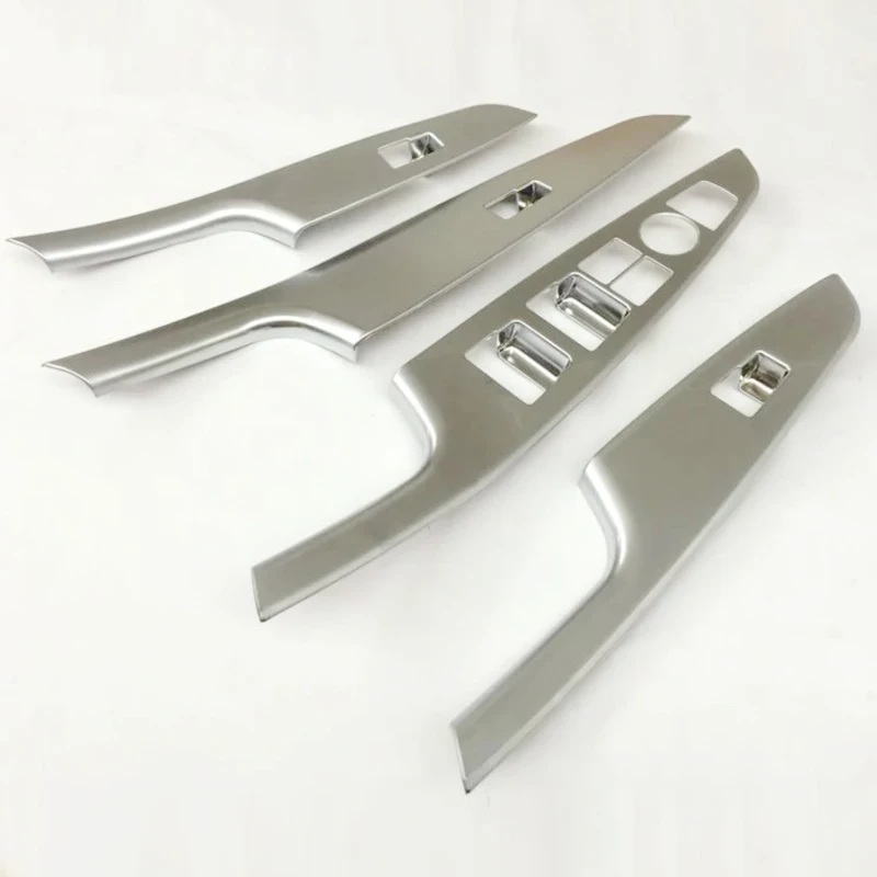For Hyundai Tucson 2015-2019 ABS Matte Door Window glass Lift Control Switch Panel Cover Trim sticker Car Styling 4pcs | Автомобили и