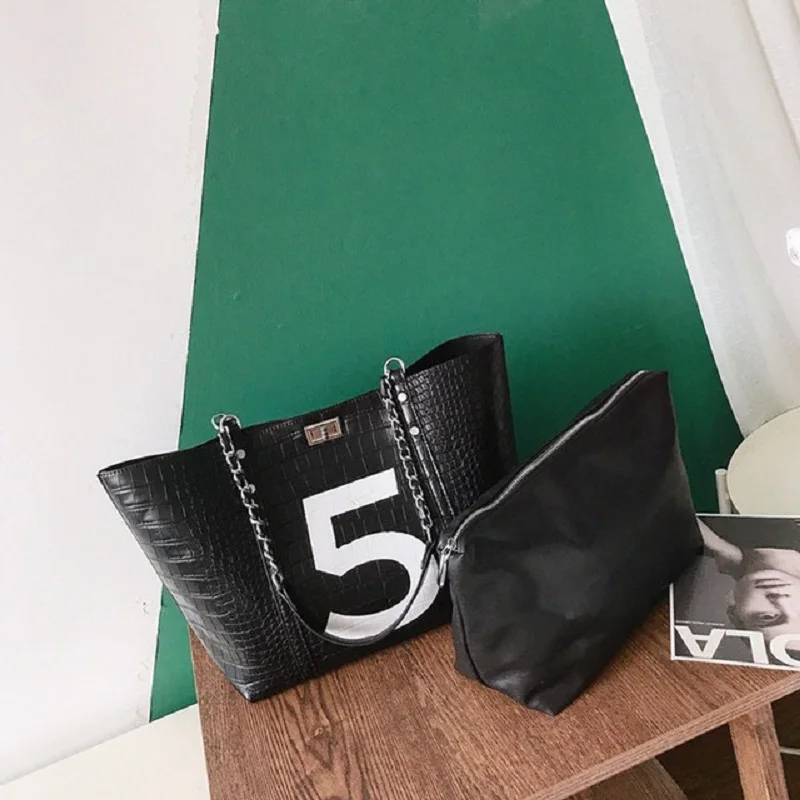 2019 Новая модная простая композитная сумка женская дизайнерская высокого