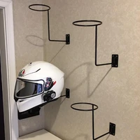 wall mount motorcycle helmet holder hook rack hanger display organizer