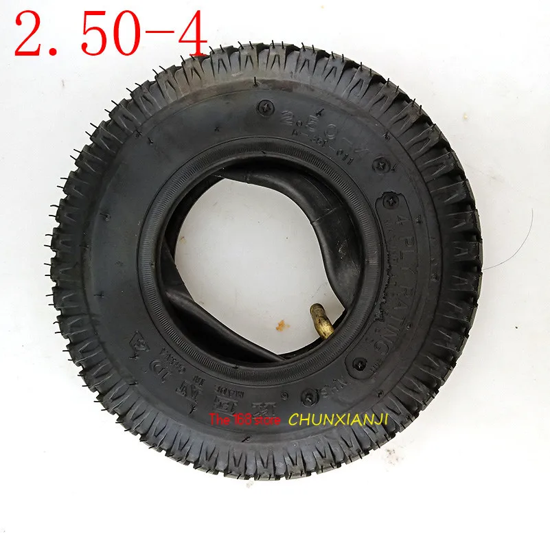 Высокопроизводительные Запчасти для мотоциклов шина внутренняя трубка 2 50-4 и