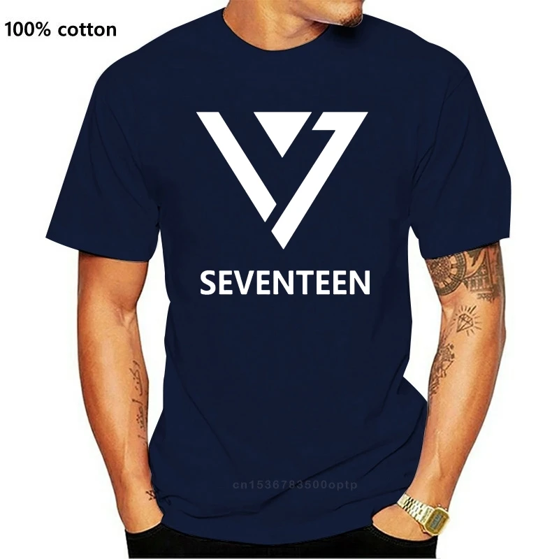 

Новая комиксная Футболка Kpop Seventeen с фитнес, лидер продаж, футболка Seventeen, футболка для молодых подростков, футболка с коротким рукавом
