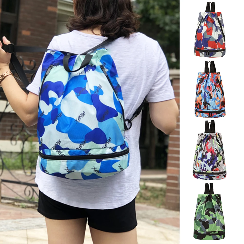 Водонепроницаемая сумка для плавания сухого влажного разделения спортзала