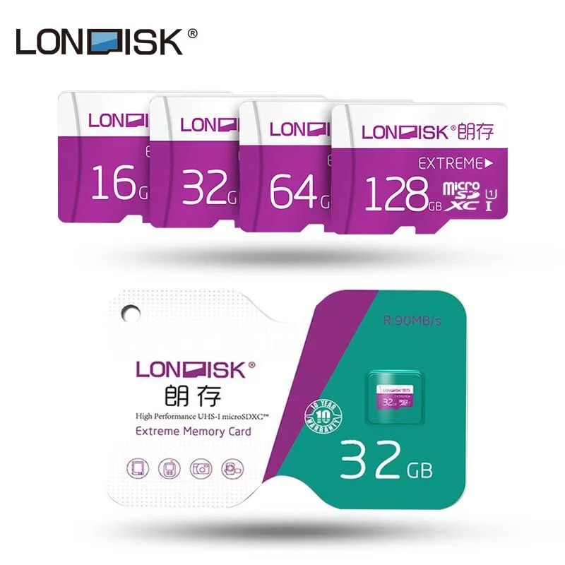 Микро SD карта Londisk новой версии 8Гб 16Гб 32Гб 64Гб 128Гб класс 10 UHS-1 распродажа карт памяти микро SD TF карта для телефона планшета
