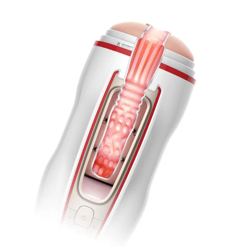 Leten 10 скоростей сосающий мастурбатор для мужчин искусственная вагина карманная