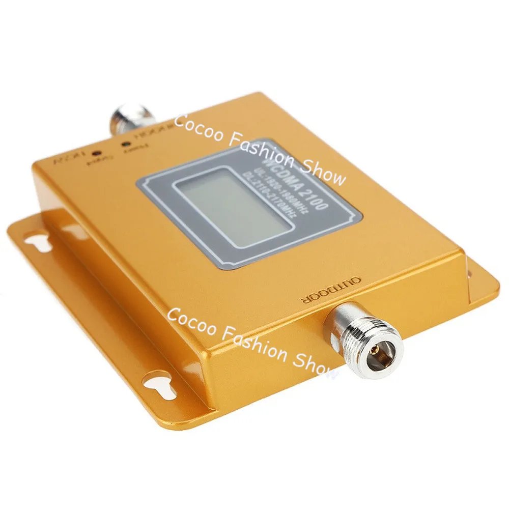 ZQTMAX Mini 3G мобильный усилитель сигнала 2100 UMTS Усилитель сотового WCDMA 75dBi повторитель