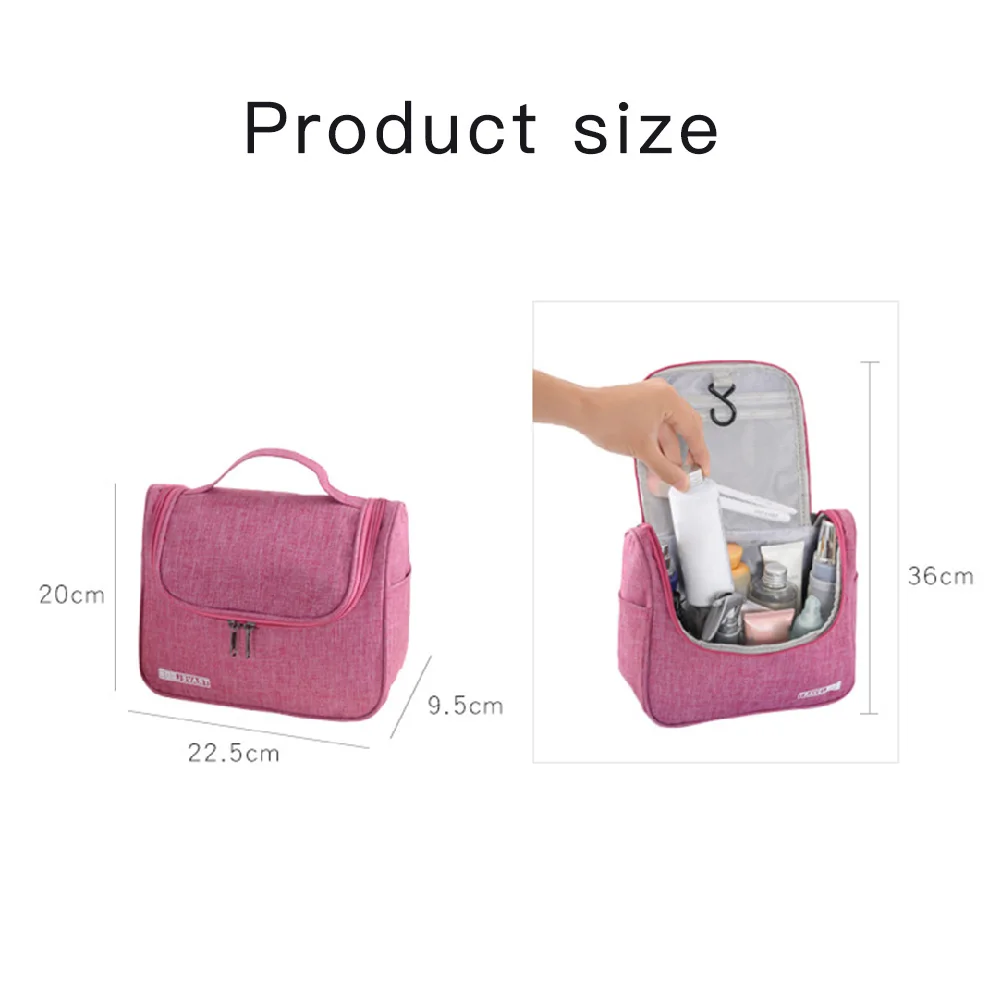 

Multifunctional Portable Travel Toiletry Bag Cosmetic Makeup Pouch Toiletry Case Wash Organizer Waterproof Storage Bag