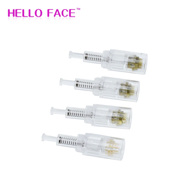 15 шт. микроиглы титана иглы винт Дерма ручка картридж одноразовые 12/24/36/42 Pin |