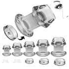 Клизма Душ полый Анальная пробка огромный фаллоимитатор Анальная пробка Анальный расширитель массажер простаты SM секс-игрушки Анальный расширитель с пробкой вставки