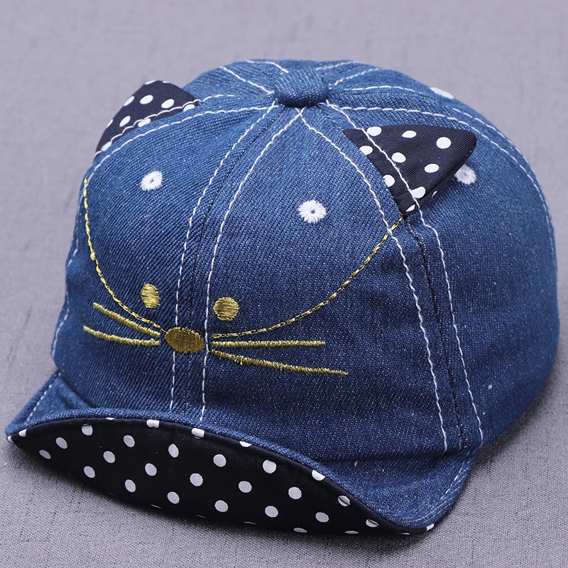 Шапки Детские с кошачьими ушками на Возраст 3-12 месяцев | Детская одежда и обувь