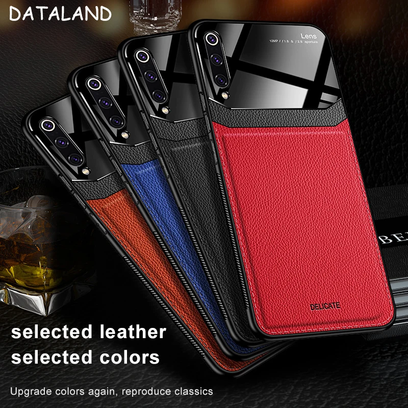 Чехол для Xiaomi Mi 9 Pro роскошный зеркальный Твердый чехол из искусственной кожи Se 8