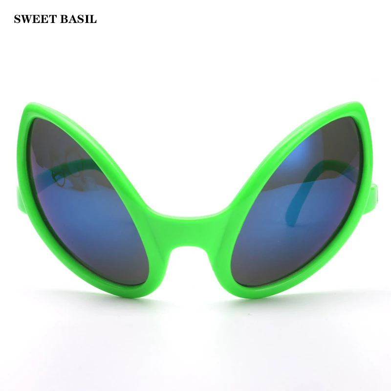 SWEET BASIL Funny Alien Eyes Sunglasses Men Costume Mask Novelty Glasses Women Party Supplies Decoration Gift Photobooth Props | Аксессуары