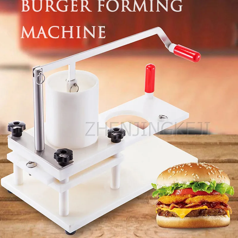 

New Hamburger Forming Machine For Beef Press Food Grade Plastic Convenient Manual Efficient And Effortless Burger Mold Machine