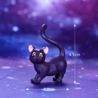 Фигурка кошки и красавицы ZOCDOU, 1 шт., миниатюрная фигурка девушки, для домашнего декора торта