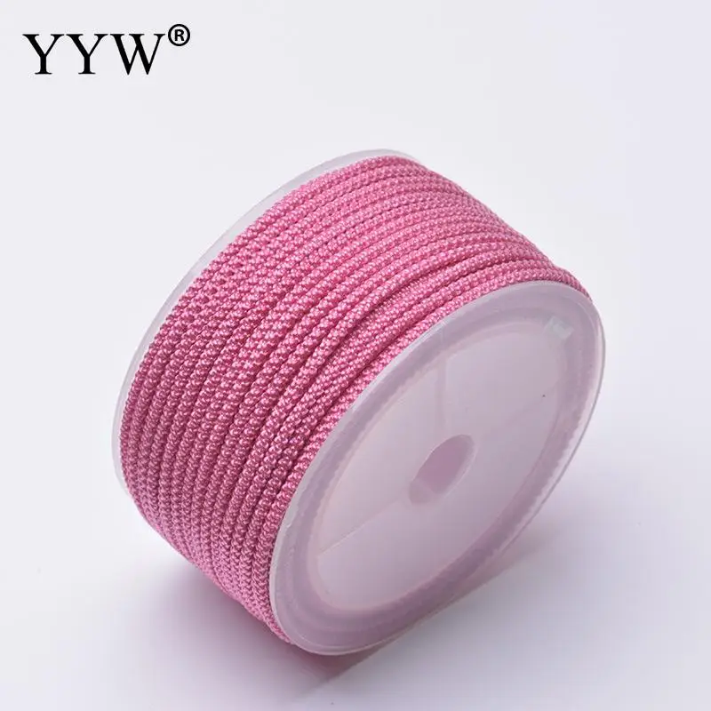 

New 15m/10m 2mm/3mm Fashion Cord Mixed Colors String Strap Necklace Rope For Jewelry Making DIY Bracelet Supplies