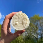 Солнце с Луной силиконовая форма помадка свеча ароматический камень украшения форма для мыла для кондитерских изделий украшения кексов кухонные аксессуары